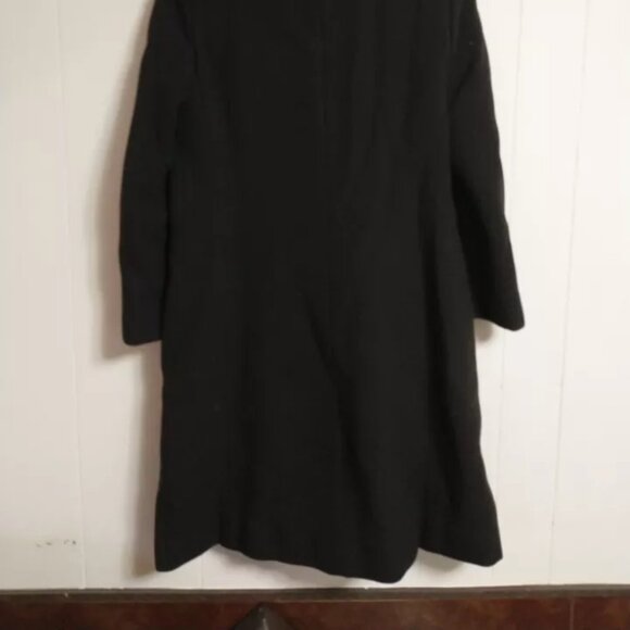 Vintage Martin’s Brown Wool Coat with Mink Fur Collar Sz 10 Union Made 1950’s - Picture 7 of 9